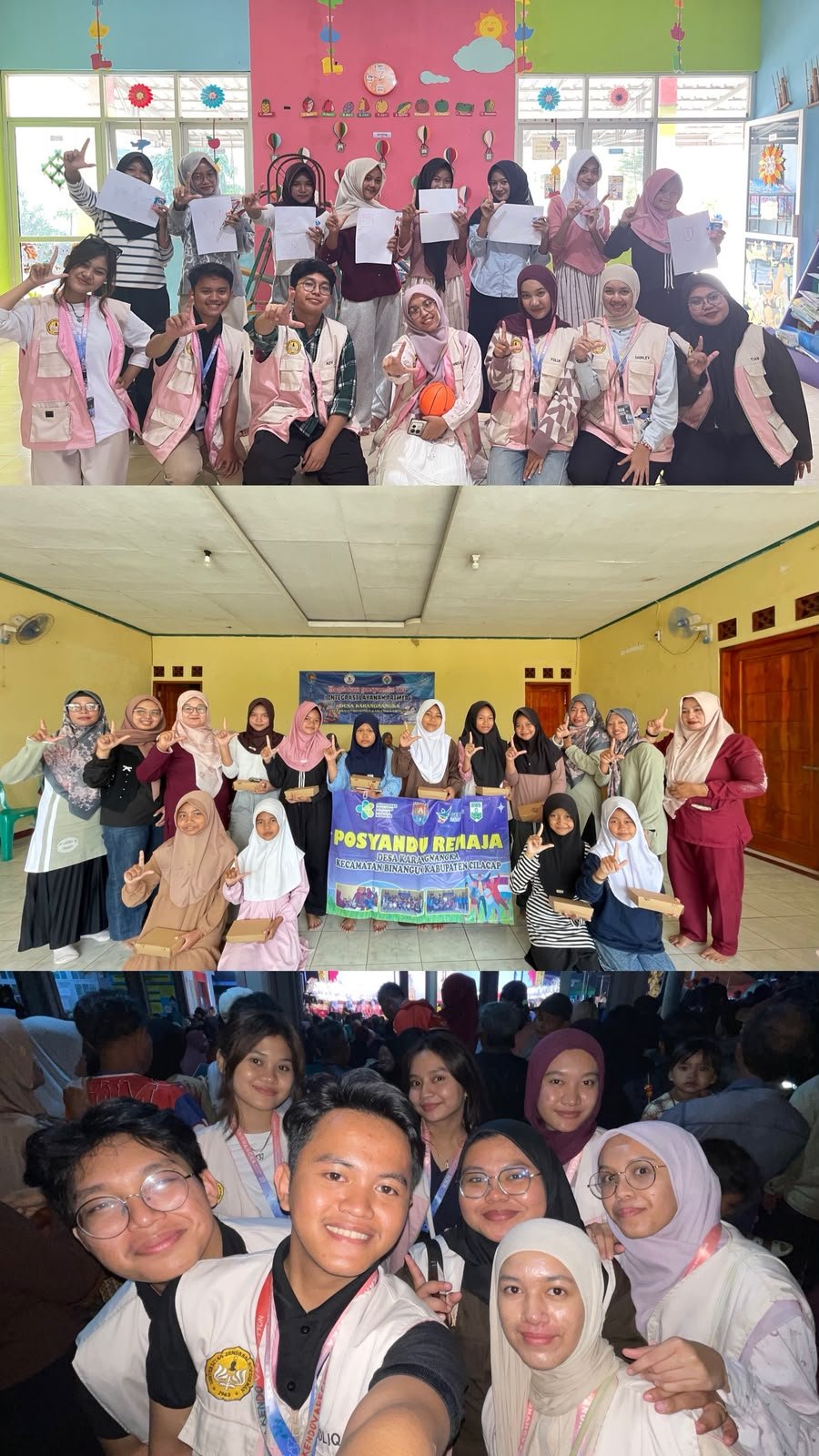 Orientasi Pemantapan Program Kerja: Posyandu, Kegiatan Belajar Bersama Remaja, dan Menonton Wayang.