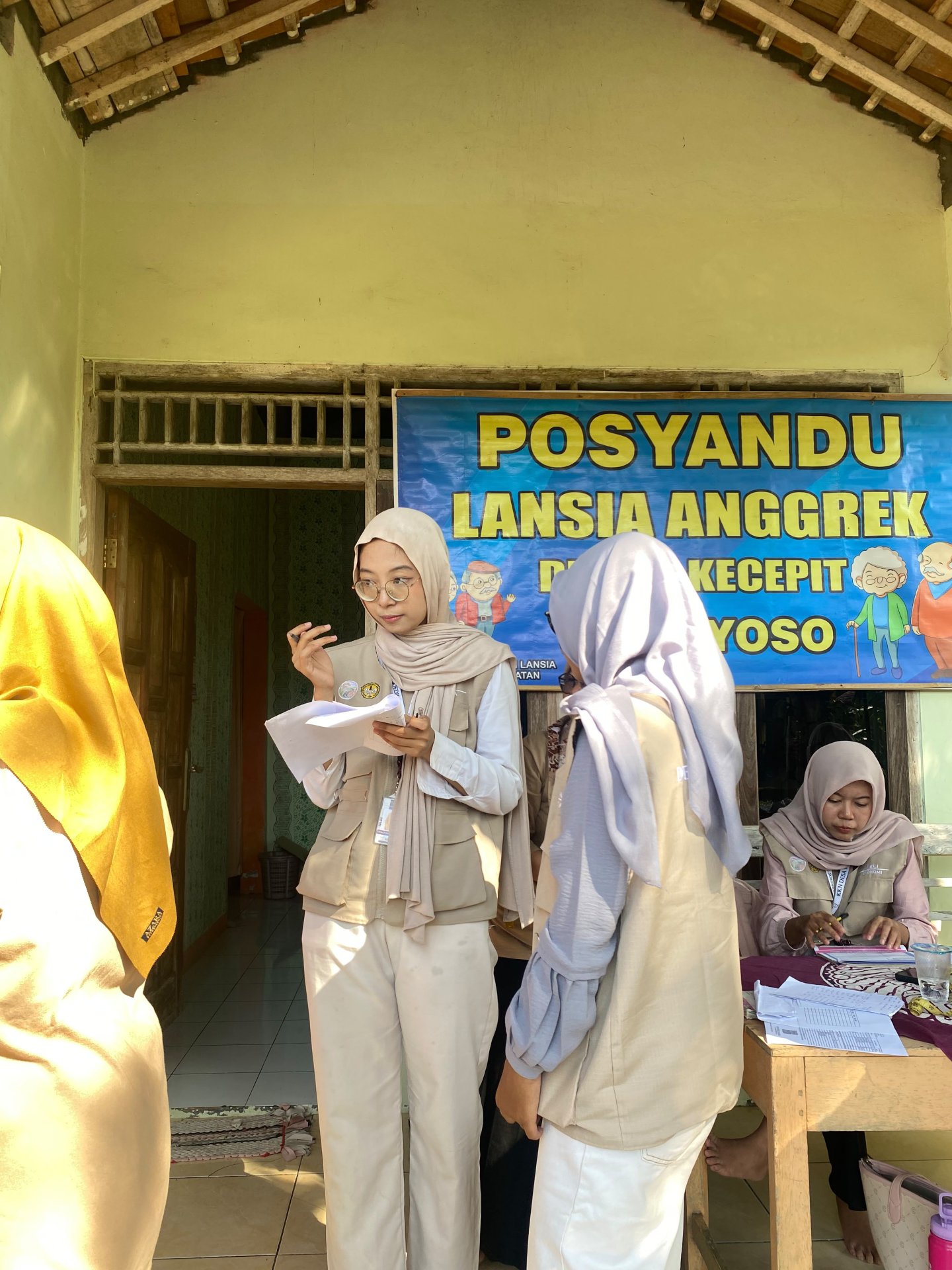 Posyandu ILP dan Sowan Perangkat Desa