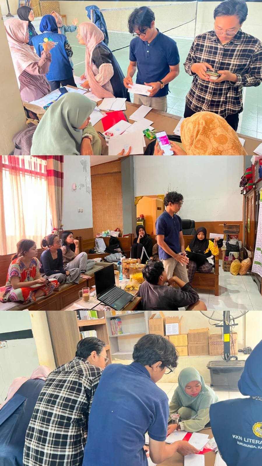 Menyatukan Langkah, Kelompok 37 KKN Literasi Matangkan Seminar dan Program Kerja di Desa Cidadap