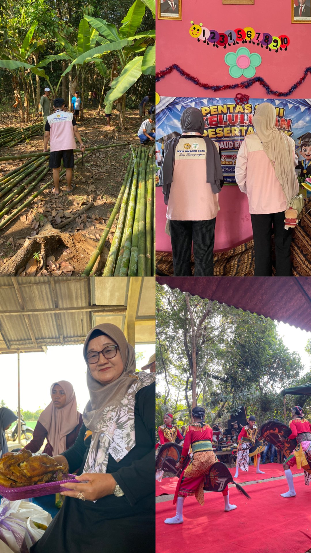 Orientasi Pemantapan Program Kerja: Gotong Royong, Pengelolaan Perpustakaan Desa, Syukuran PAMSIMAS, dan Melestarikan budaya EBEG