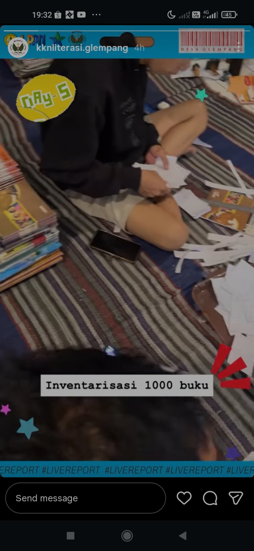 Inventarisasi 1000 buku