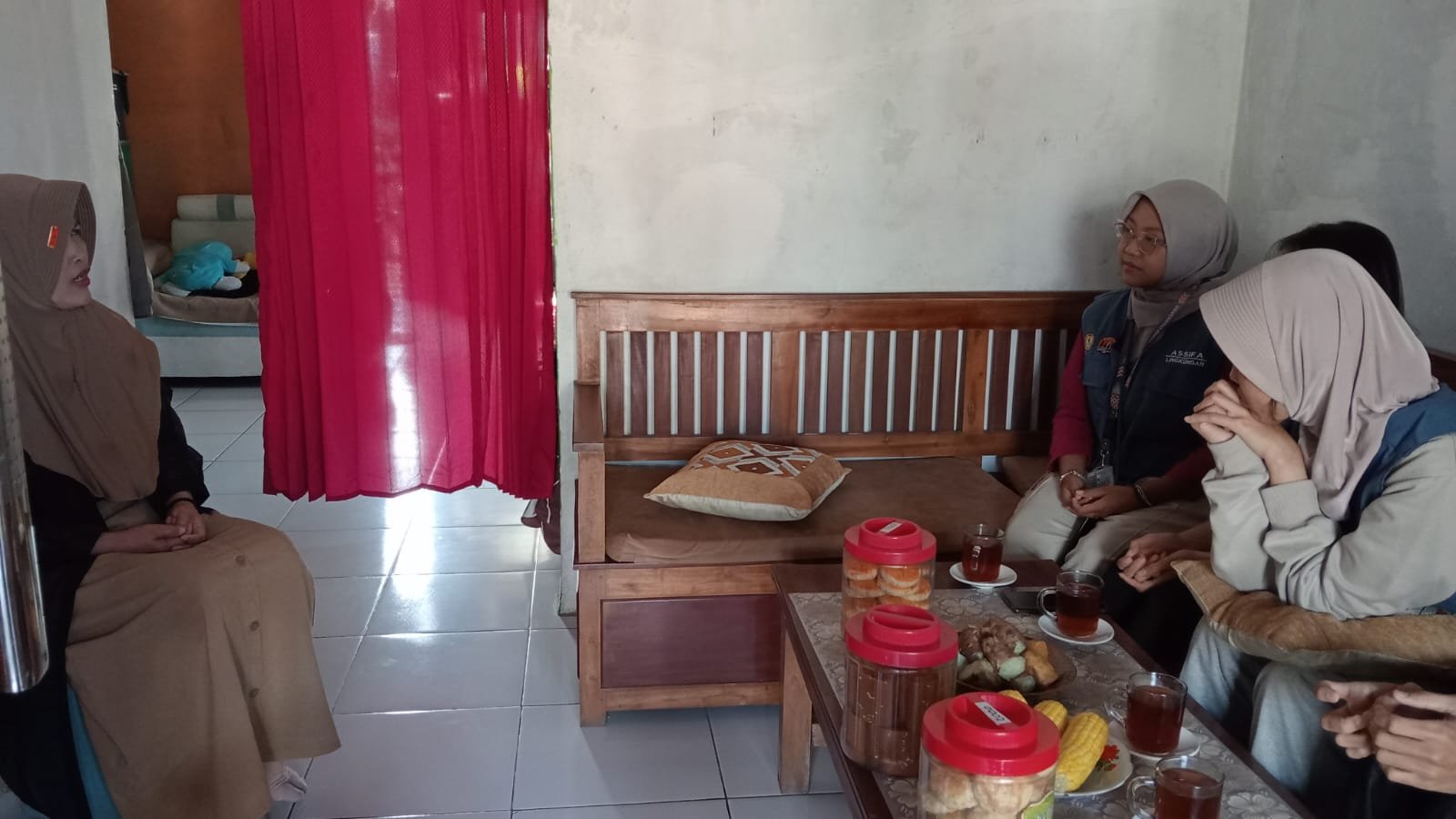 Pertemuan bersama Ketua BUMDES dan Ketua RW 5