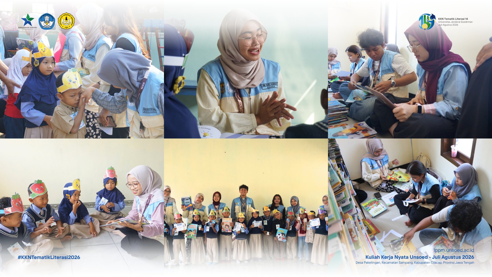 Hadirkan Cerita Penuh Makna di PAUD, Mahasiswa KKN Literasi Siapkan Perpustakaan Desa untuk Program Selanjutnya