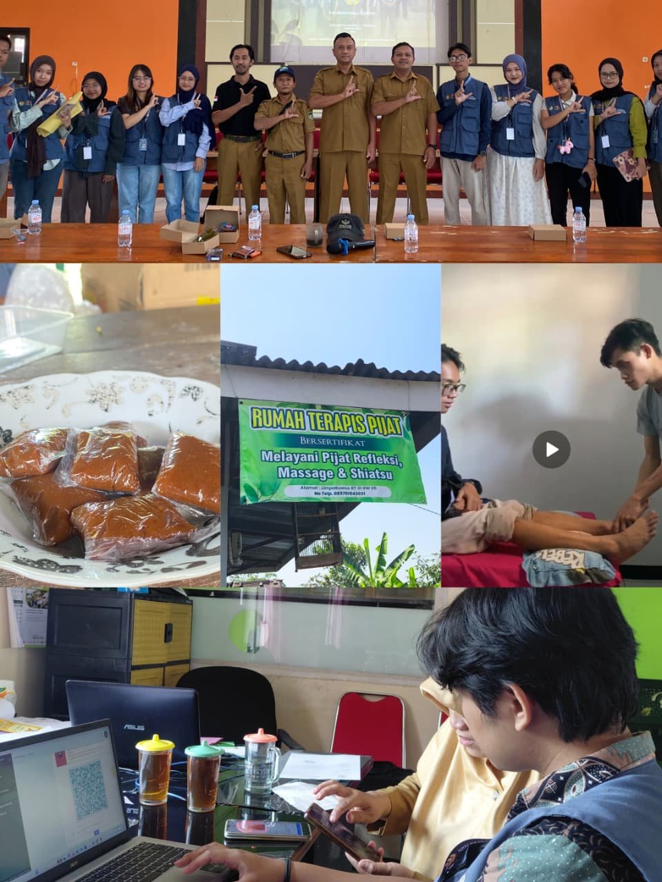 Pemaparan Program Kerja Tentatif dan Membantu Pelayanan di Kantor Desa
