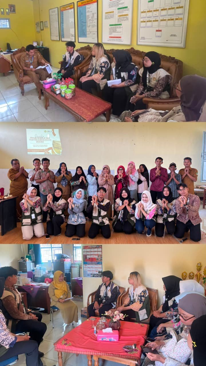 Pemaparan Program Kerja Kepada Masyarakat dan Koordinasi dengan Sekolah di Desa Banjarsari Kulon