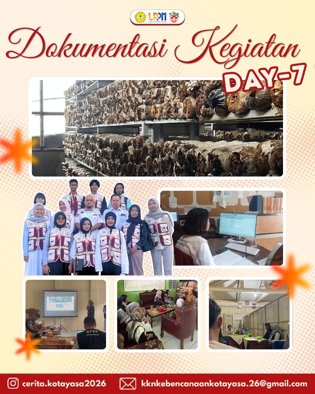 Day 7 Kunjungan umkm dan kunjungan ke warga