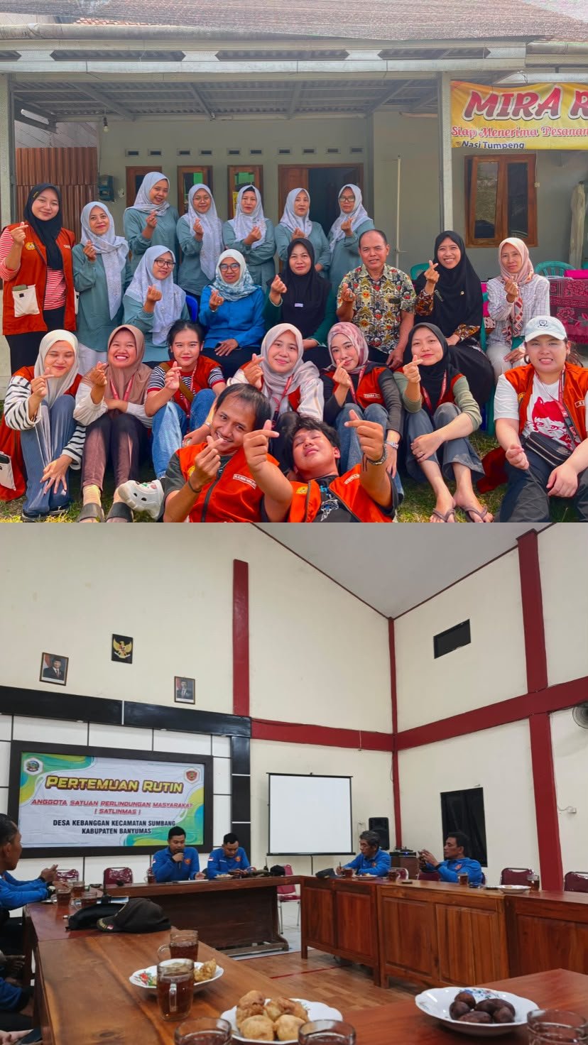Kunjungan Posyandu Pos 2 dan Keikutsertaan dalam Rapat Rutin Satlinmas