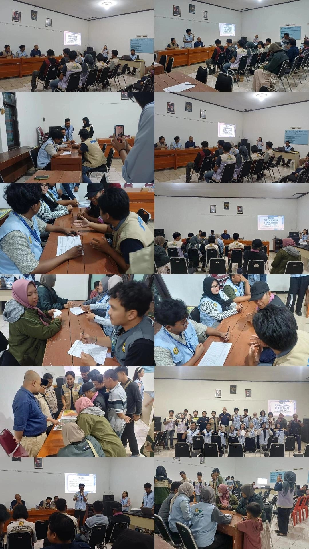 Pra Pelaksanaan FGD, Pelaksanaan FGD, dan Pra Pelaksanaan Pendidikan