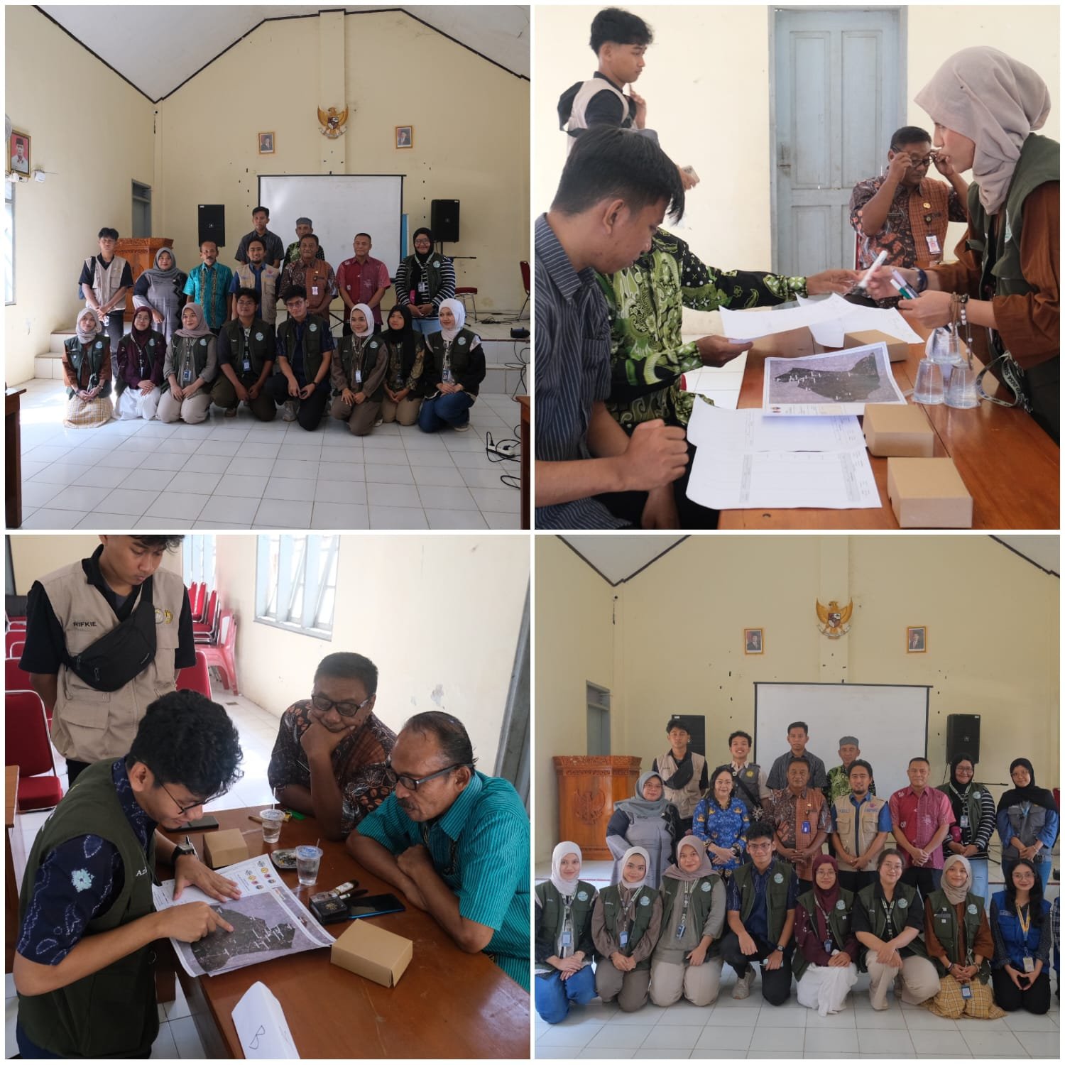 Pelaksanaan Forum Group Discussion (FGD) I Desa Tangguh Bencana (DESTANA) Desa Sumbang