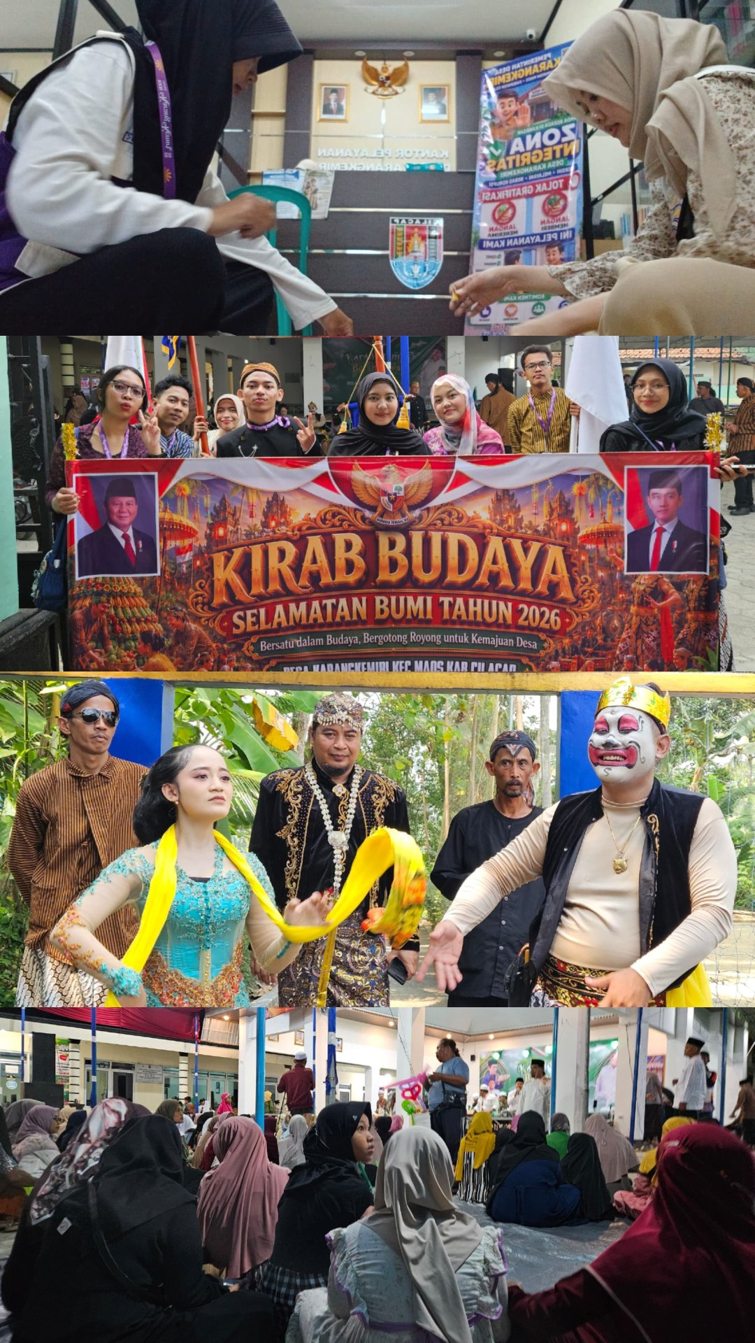 Pelaksaan Kegiatan Kirab Budaya Selamatan Bumi