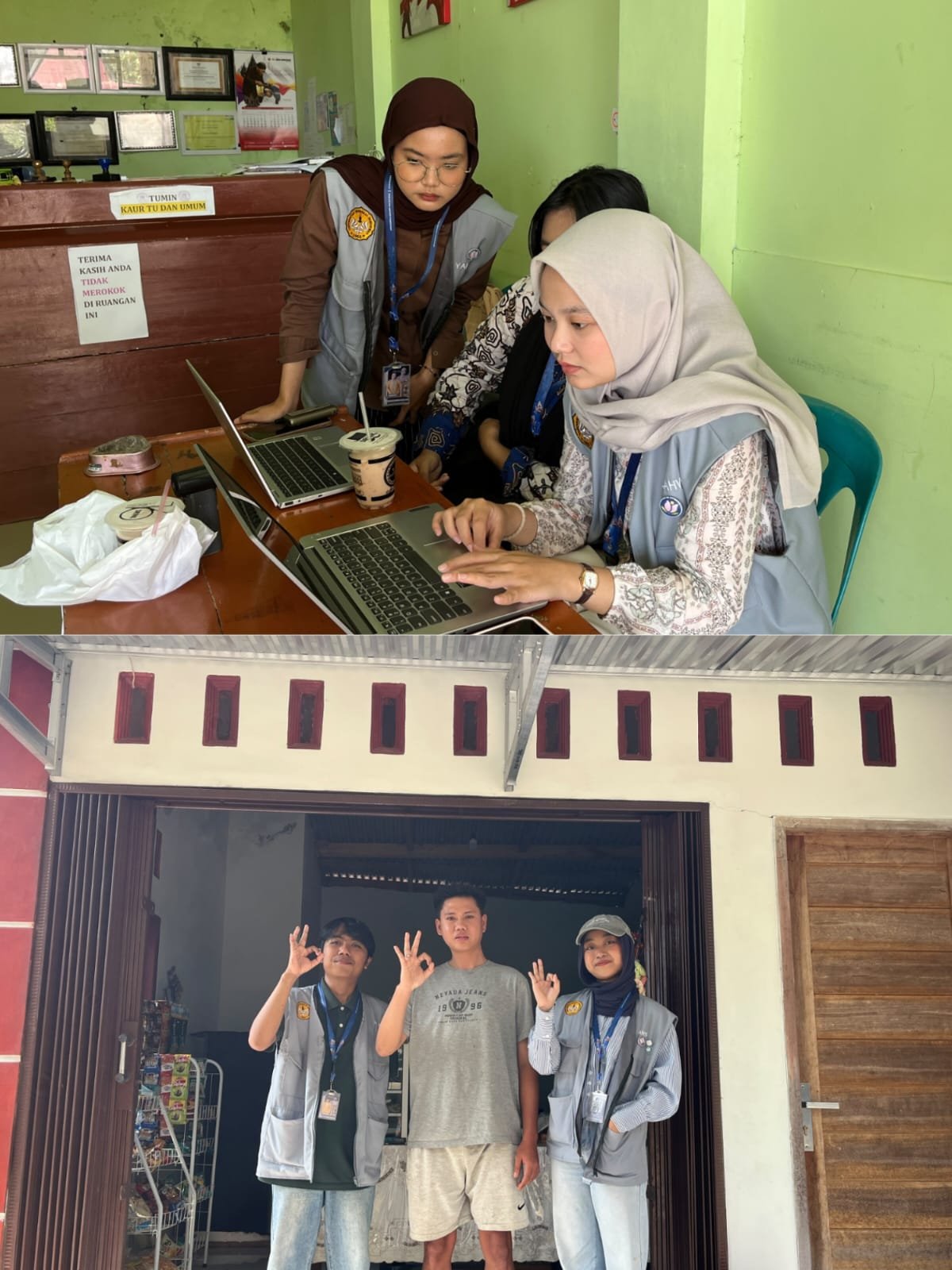 Piket Balai Desa, Pembuatan QRIS, dan Pembuatan Gmaps UMKM
