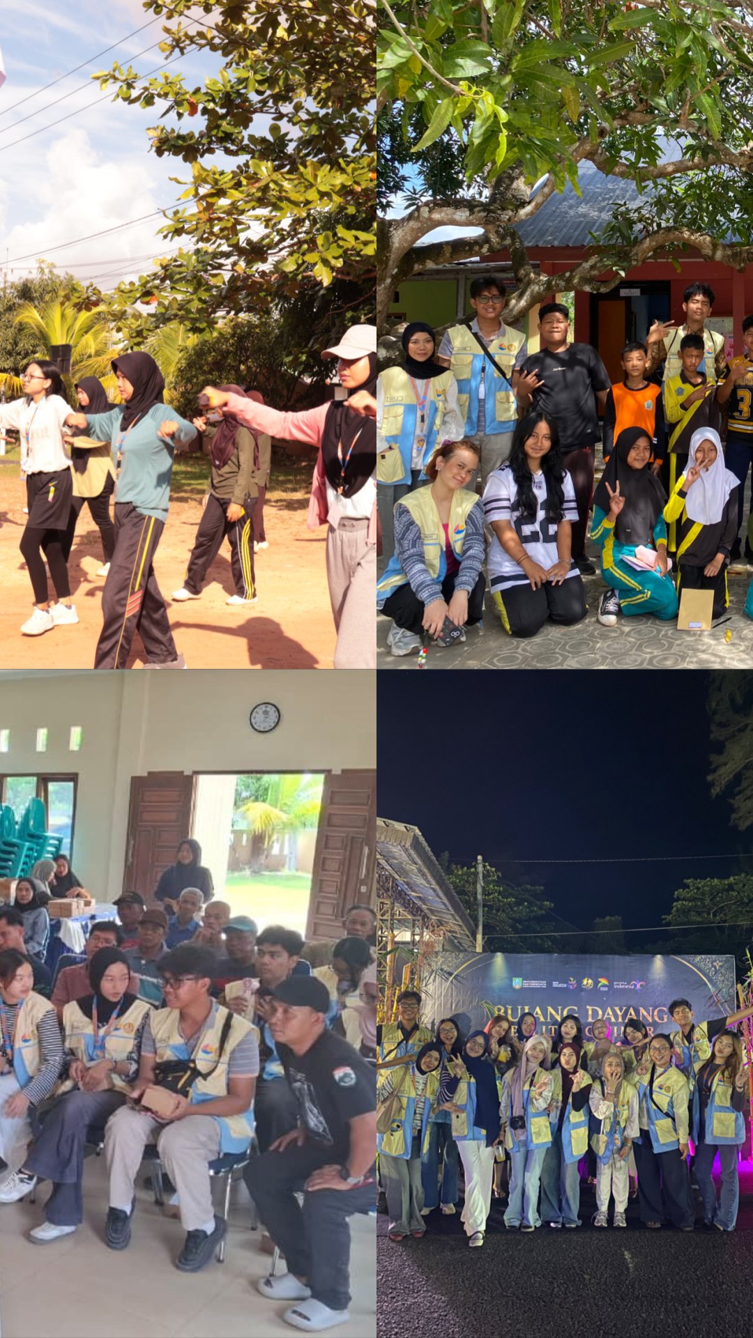 Senam Bersama, English Adventure, Rapat Koordinasi dengan PLN, dan Menghadiri Acara Bujang Dayang Belitung Timur