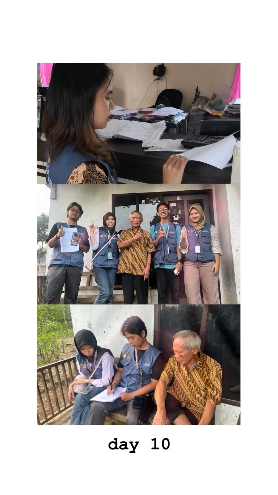 Kegiatan KKN Desa Limpakuwus Hari Ke-10: Piket Desa dan Pembuatan Peta