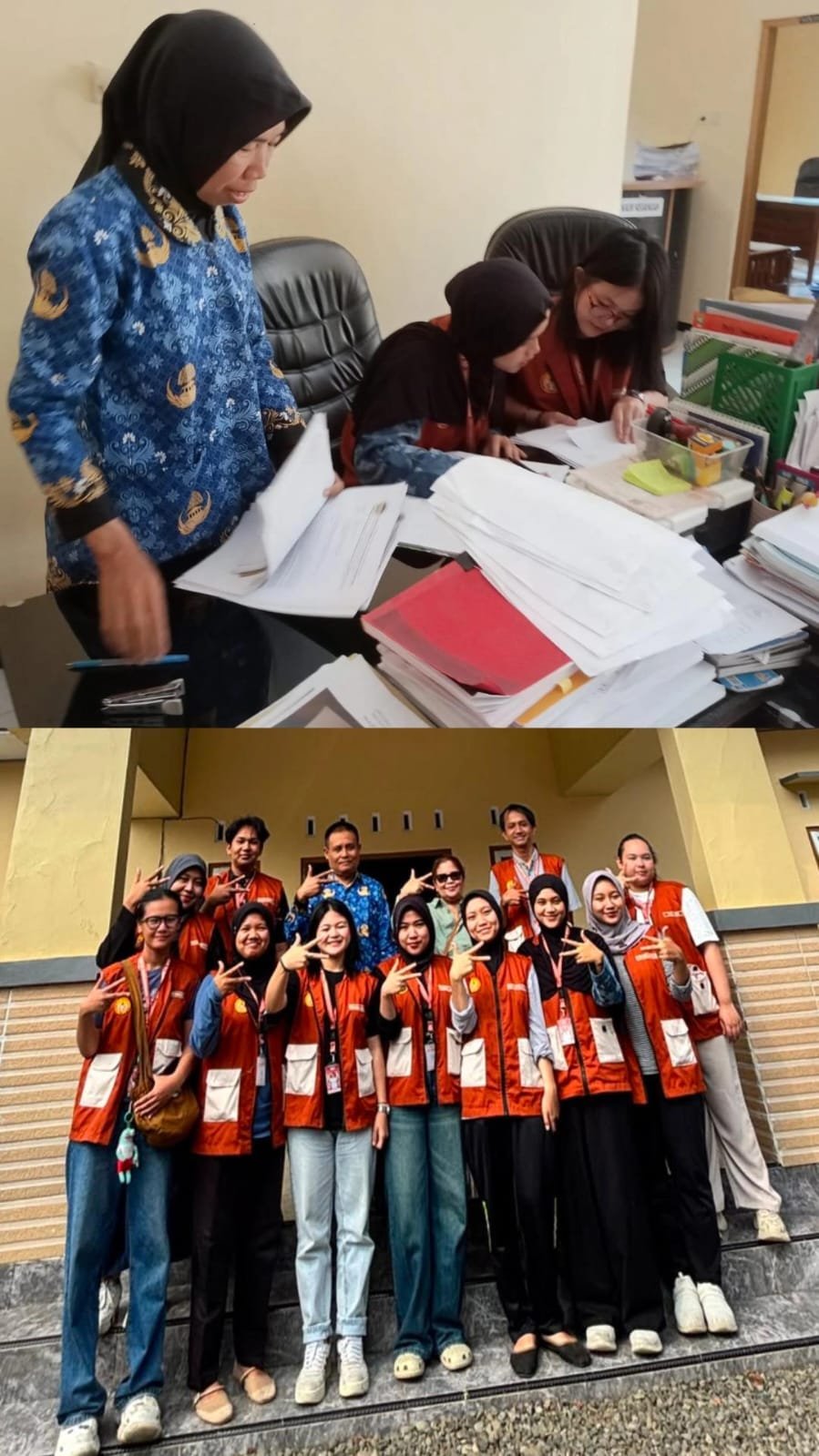 Piket Rutin Desa dan Kunjungan Dosen Pembimbing Lapangan
