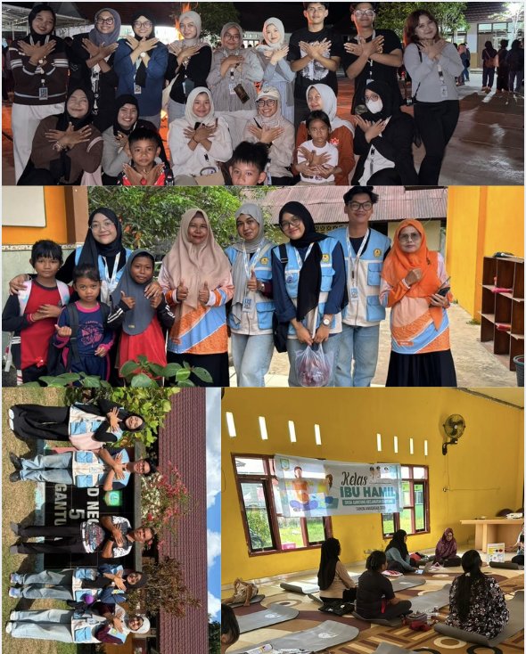 Kegiatan Senam ,Pendampingan posyandu, Kunjungan DLH, dan Survey SD 03 dan 05