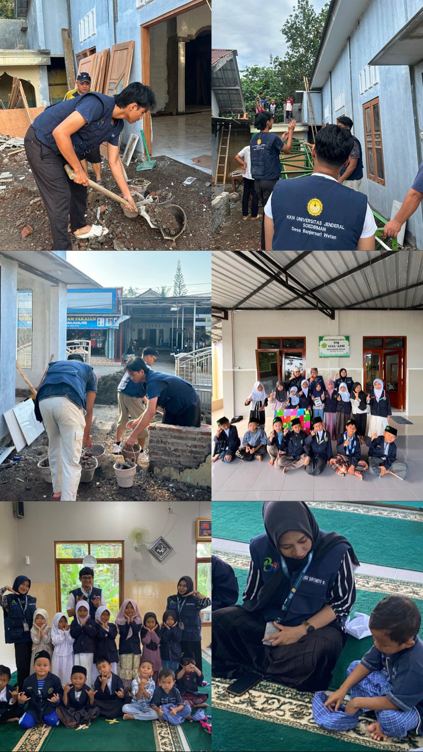 Kerja Bakti dan Bimbingan Belajar TPQ RW 5