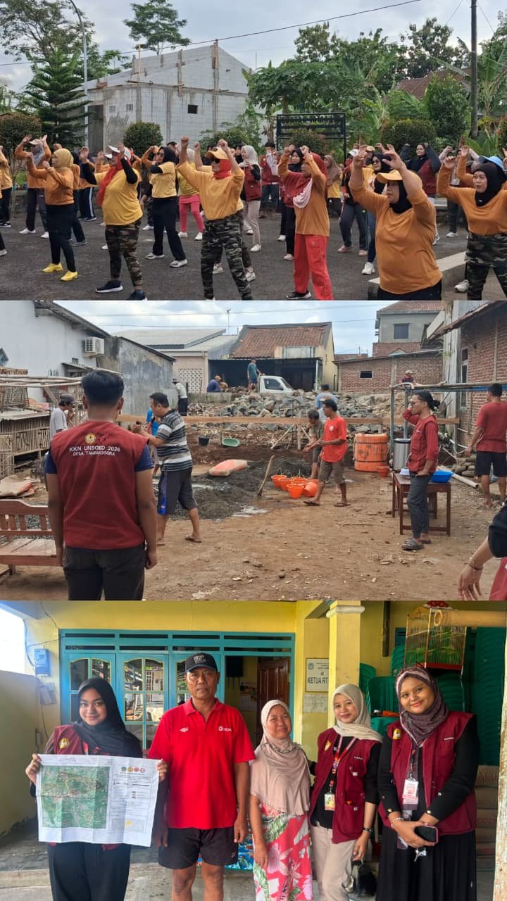 Partisipasi dalam Kegiatan Kemasyarakatan dan Pendataan BNBA Pascabencana