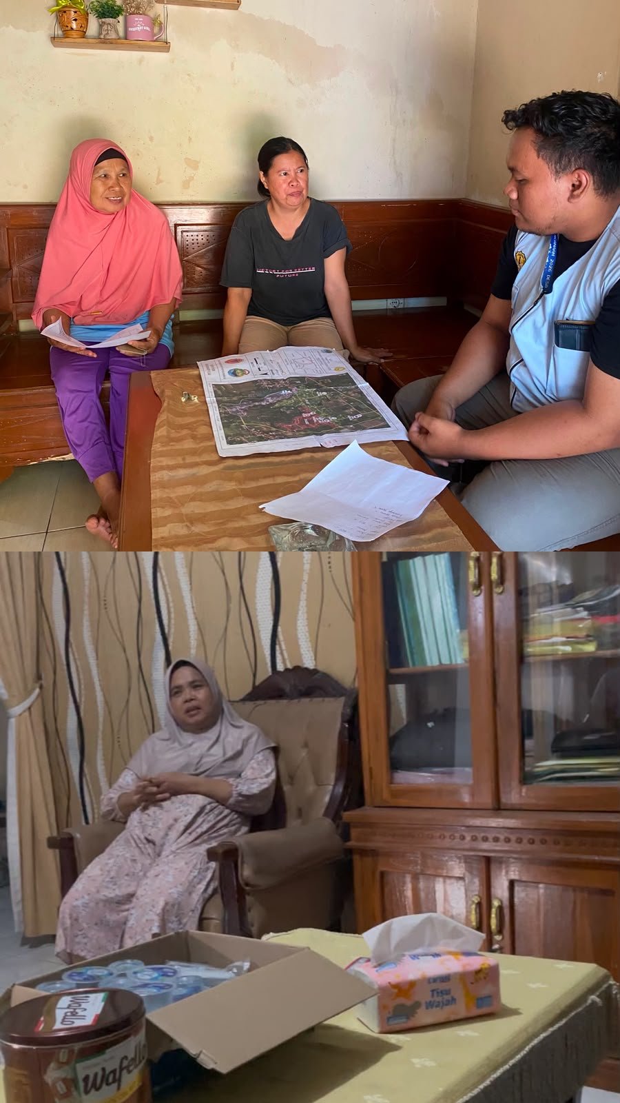 Survei Data BNBA Kawasan Rawan Bencana, Koordinasi Program Senam TK Pertiwi, serta Briefing Persiapan FGD 2 dan Penyusunan Buku Destana