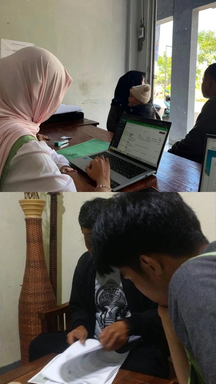 Piket Balai Desa dan Survey Kebencanaan