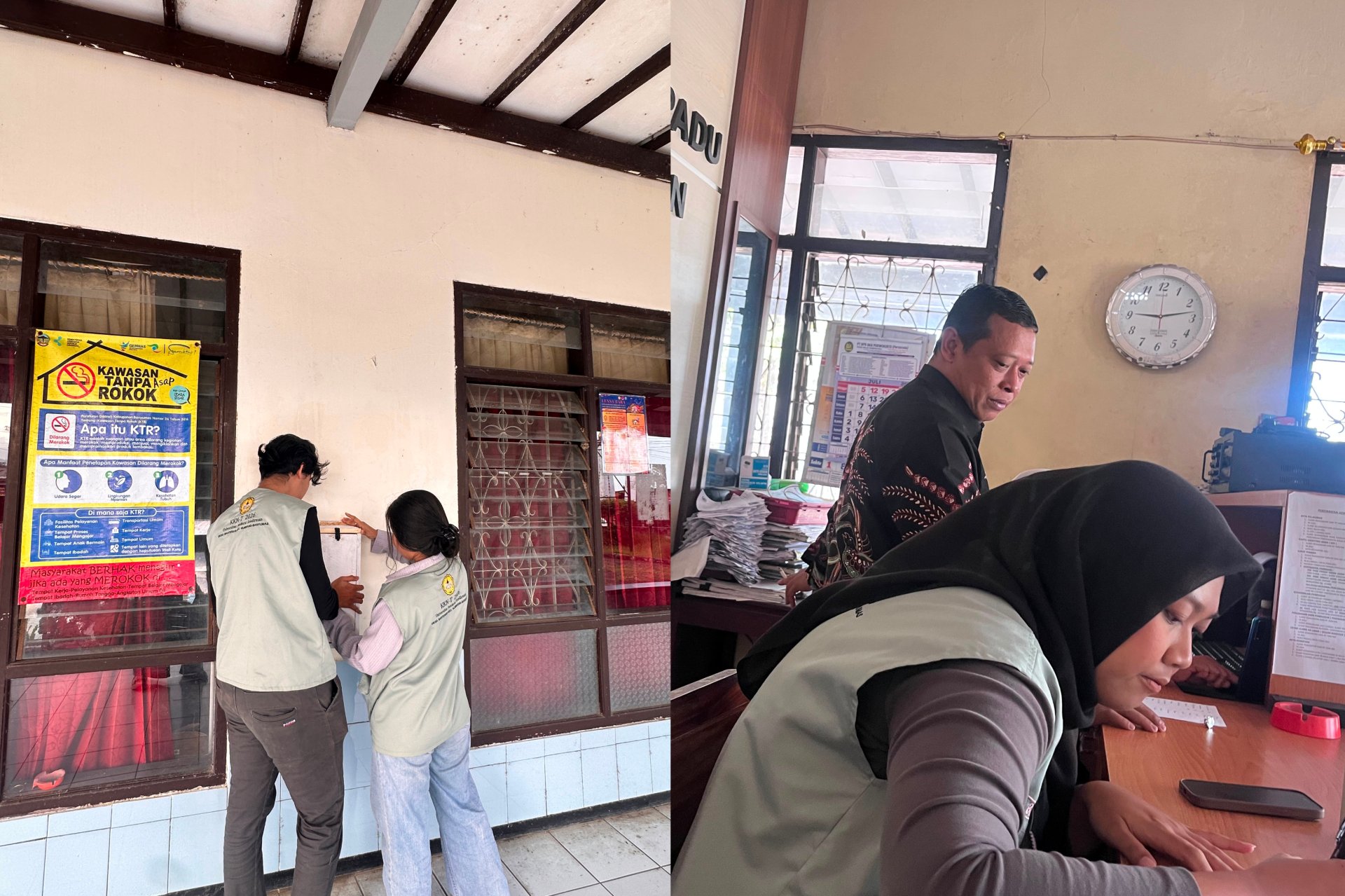 Pengadaan Sarana Pengaduan Masyarakat (kotak kritik dan saran), Piket Harian di Balai Desa