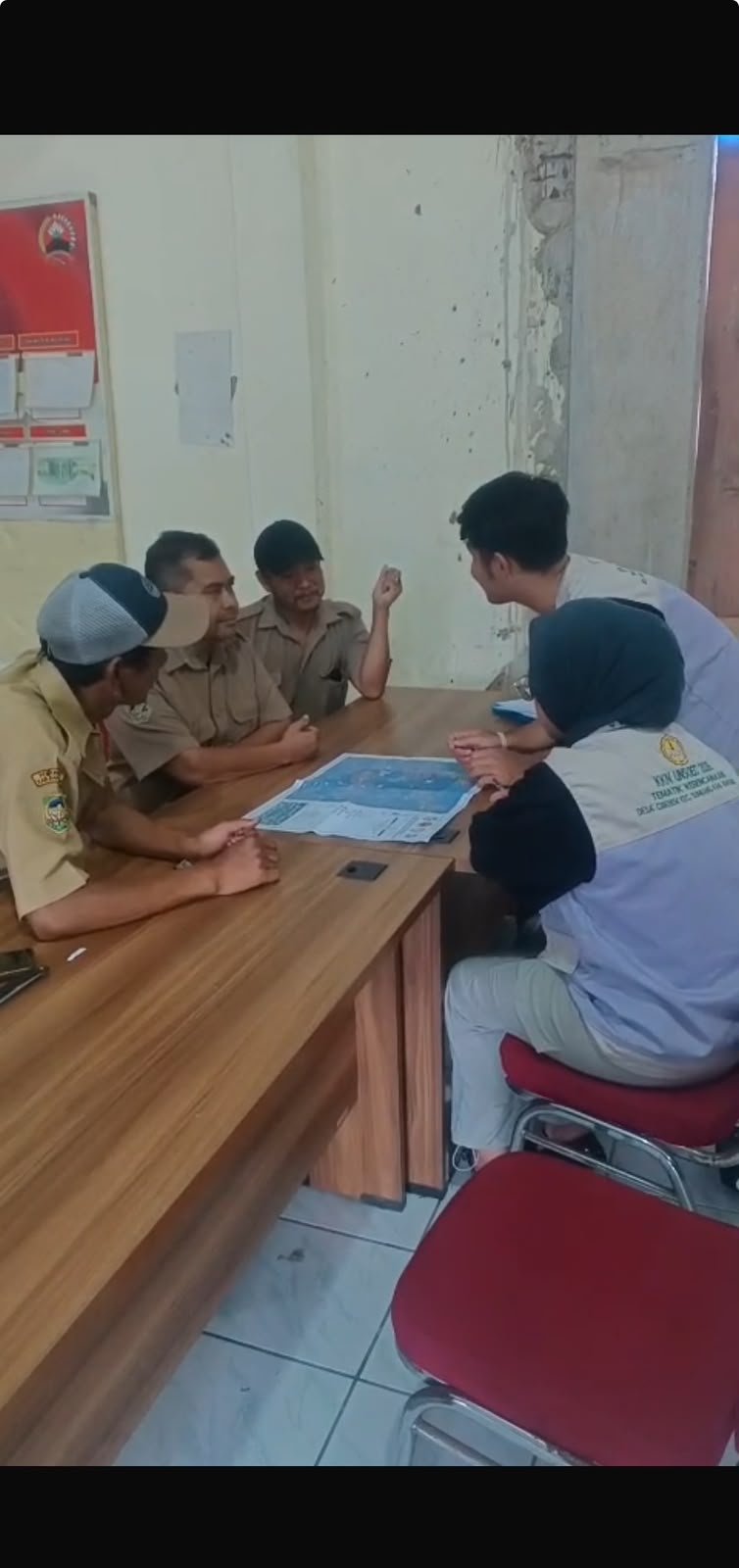 Validasi Batas RW bersama Ketua Dusun Desa Ciberem