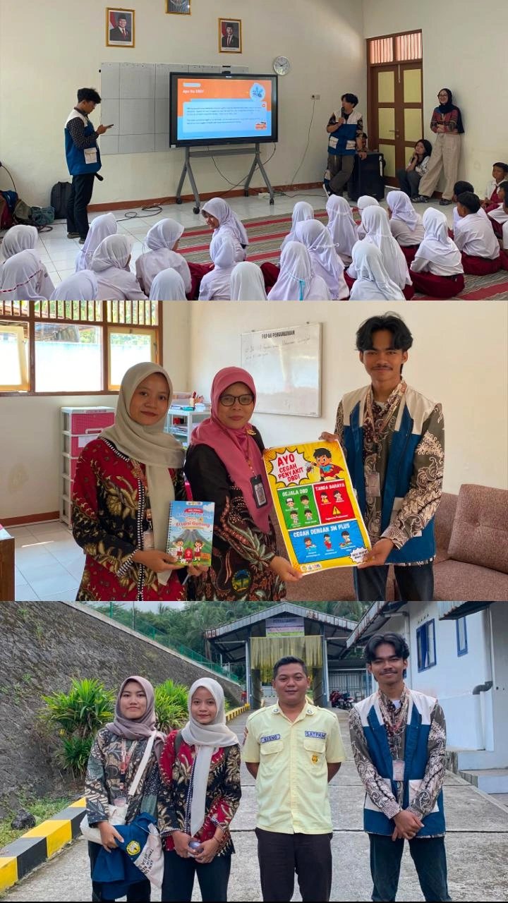 Gerakan Bebas DBD, Poster Anti DBD, Cerdas Mengelola Hang dengan Bijak, Edukasi dan simulasi kebencanaan, Booklet Akh Siap Siaga Bencana, Survey kebencanaan,