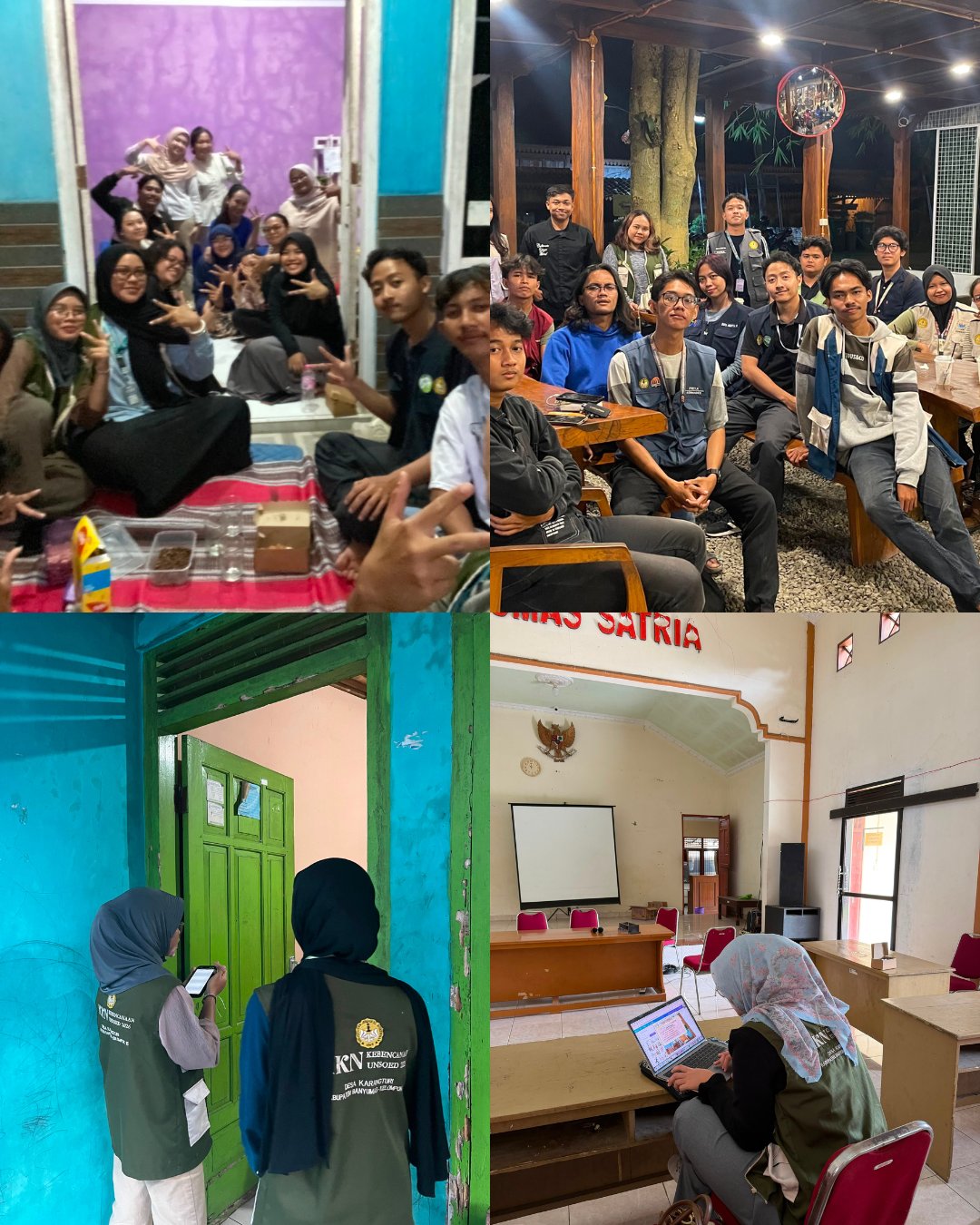 Hari Ke-14 : Pelaksanaan Pelayanan Desa, Pendataan Masyarakat, dan Koordinasi Persiapan FGD 2 KKN Tematik Kebencanaan