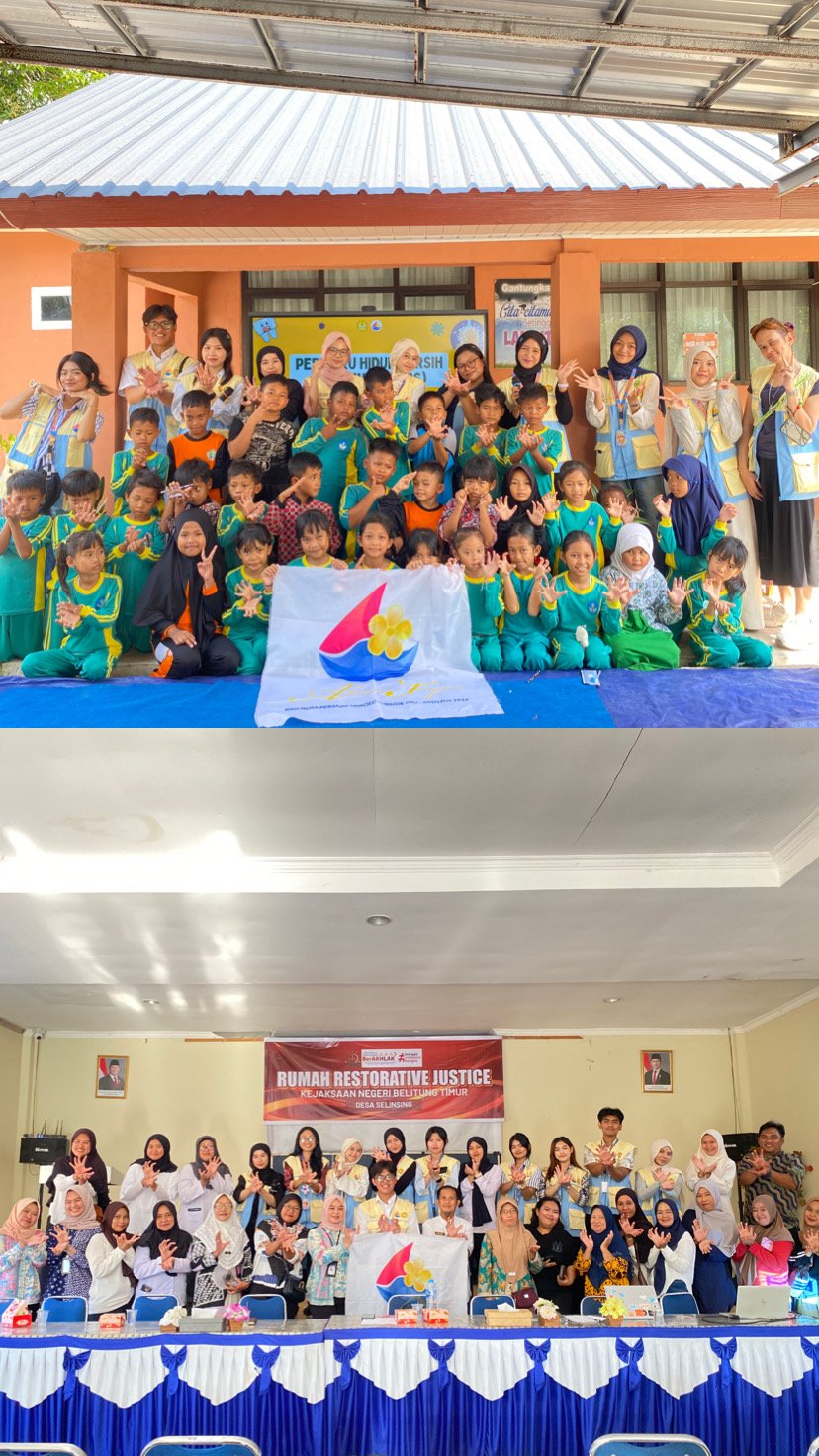 Edukasi PHBS dan Hygiene Gigi di SDN 21 Gantung, Piket Kantor Desa (SADESA), dan Sosialisasi Digitalisasi UMKM bersama Bank Mandiri