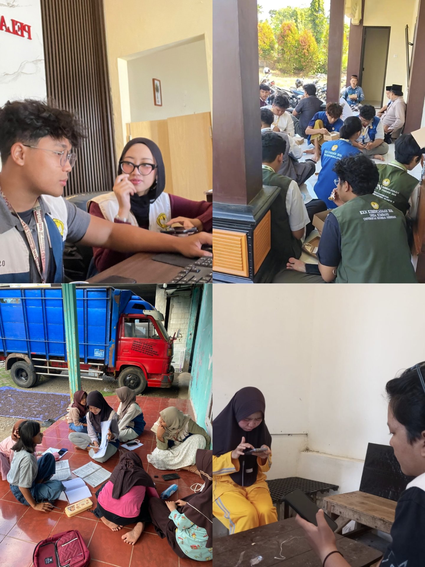 Piket Balai Desa, Kegiatan Insidental, Sikapat mengajar, Survey BNBA