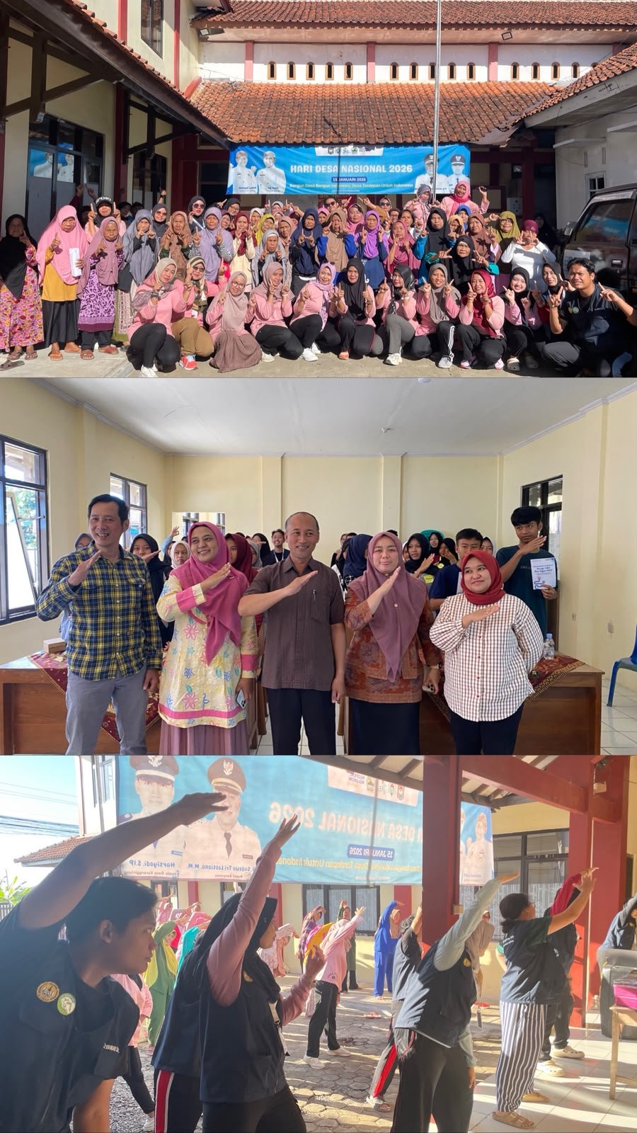 Pelaksanaan Program Kerja Senam Lansia