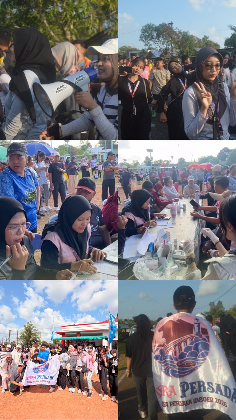 Day 15 Jalan Sehat Warga Kecamatan Gantung