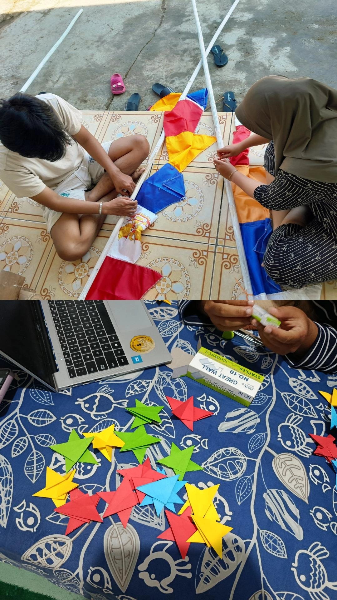 Persiapan Perayaan HUT RI ke 80 dan Persiapan Kegiatan Kunjungan Literasi ke Perpustakaan Desa yang ke 3