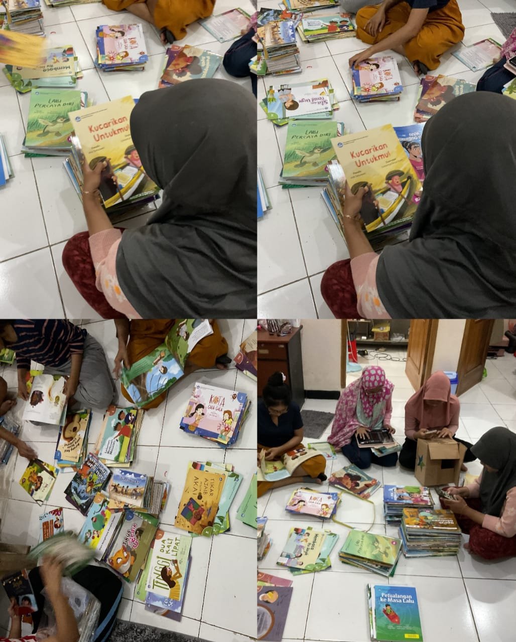 Inventarisasi dan Pelabelan Koleksi Buku Perpusnas serta Persiapan Program Kerja Surat untuk Tokoh Favoritku