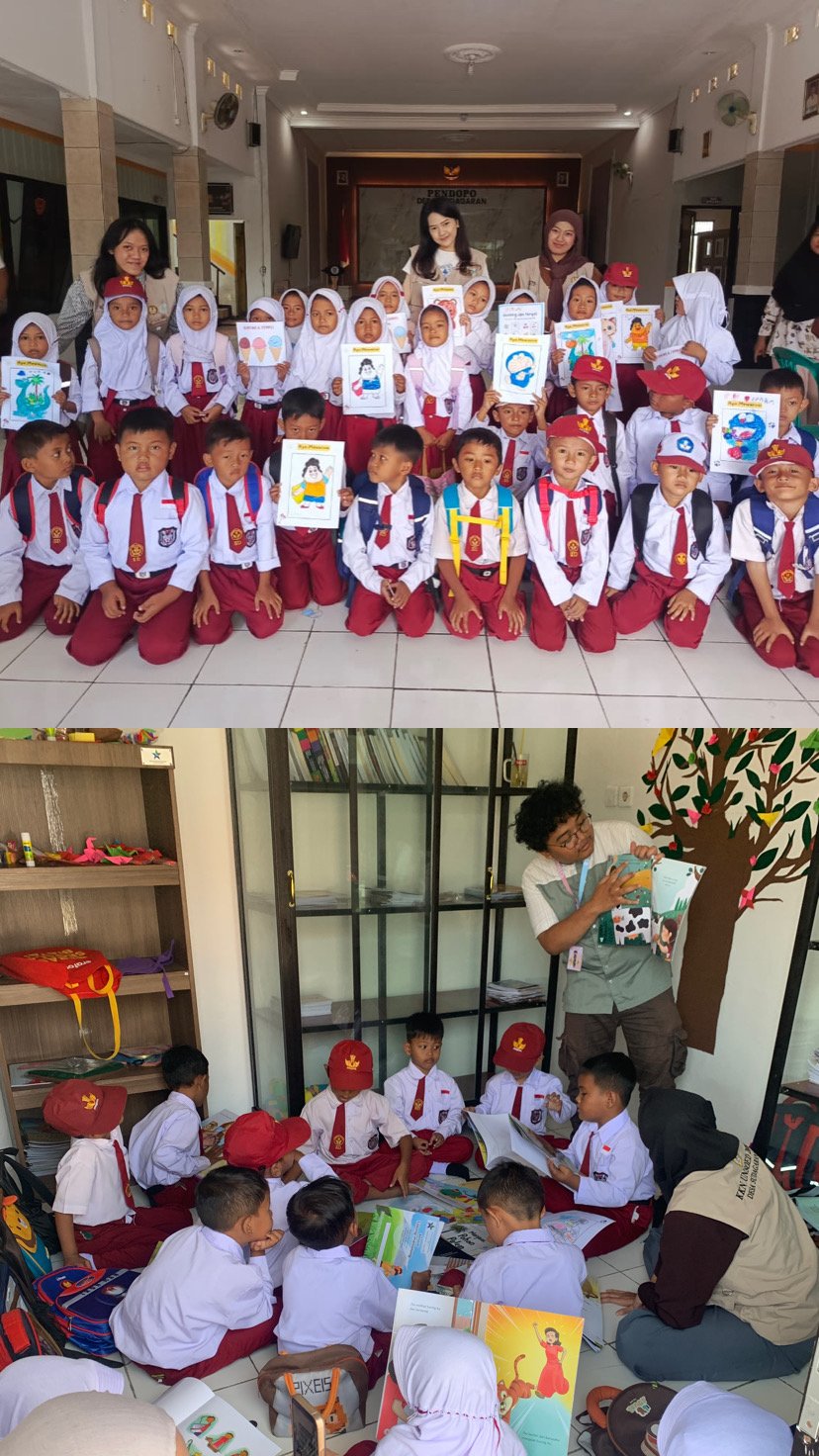Laporan Kegiatan Kunjungan Literasi di Perpustakaan Desa Sudagaran