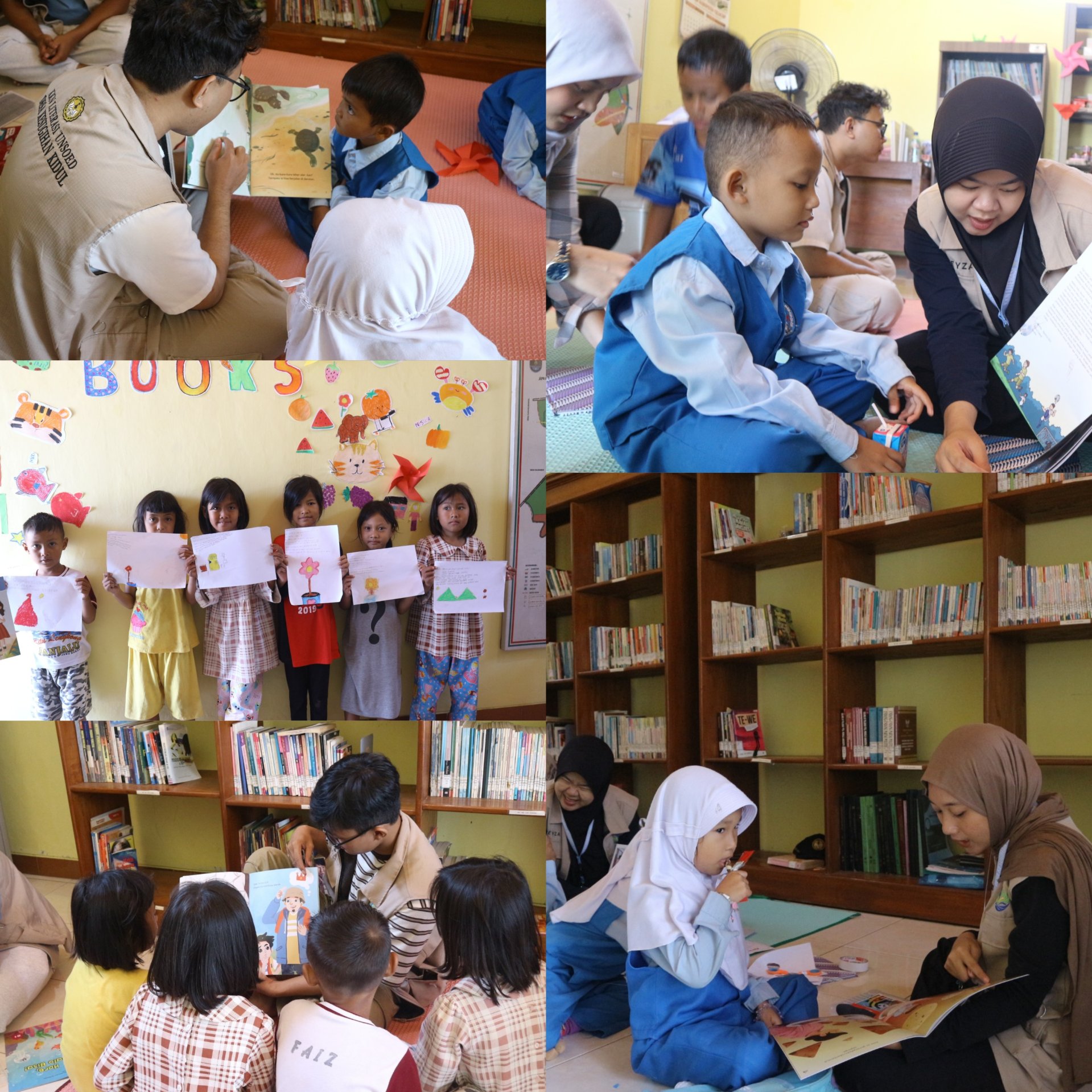 Pelayanan Perpustakaan Harian Ngudi Kawruh Desa Kesugihan Kidul