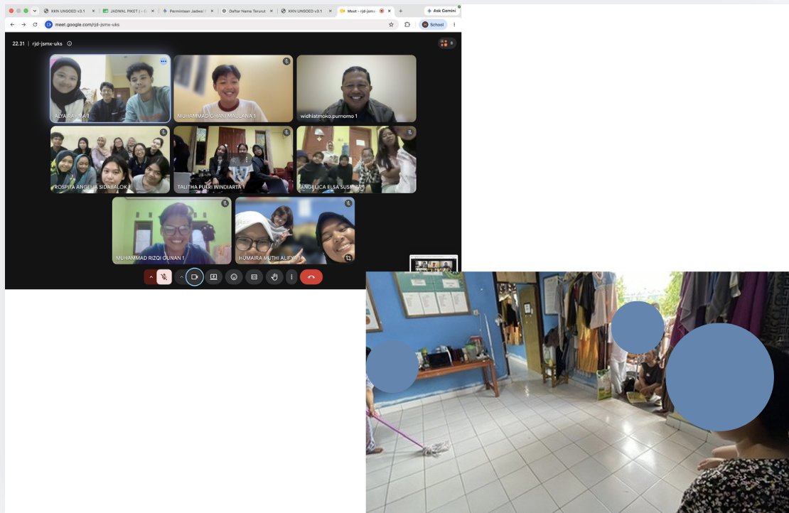 Monitoring Evaluasi Bersama DPL dan Bersih Bersih Posko