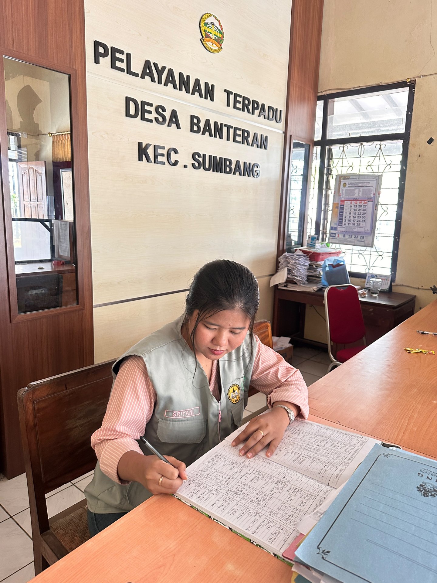 Piket Harian di Balai Desa