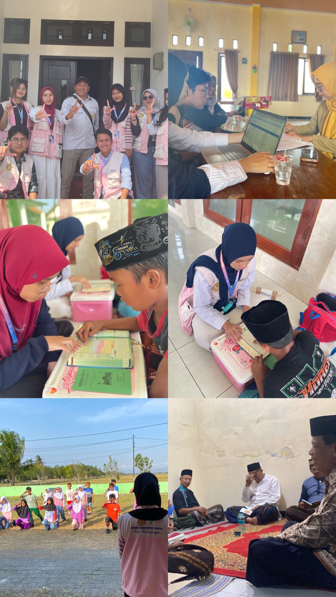 Mahasiswa KKN Literasi UNSOED Perkuat Literasi dan Karakter Anak melalui Pelatihan Gerak Jalan dan Belajar Mengaji