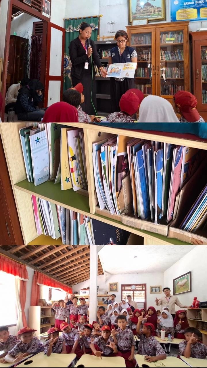 Pelaporan KKN Literasi hari ke 21 Desa Tayem Timur