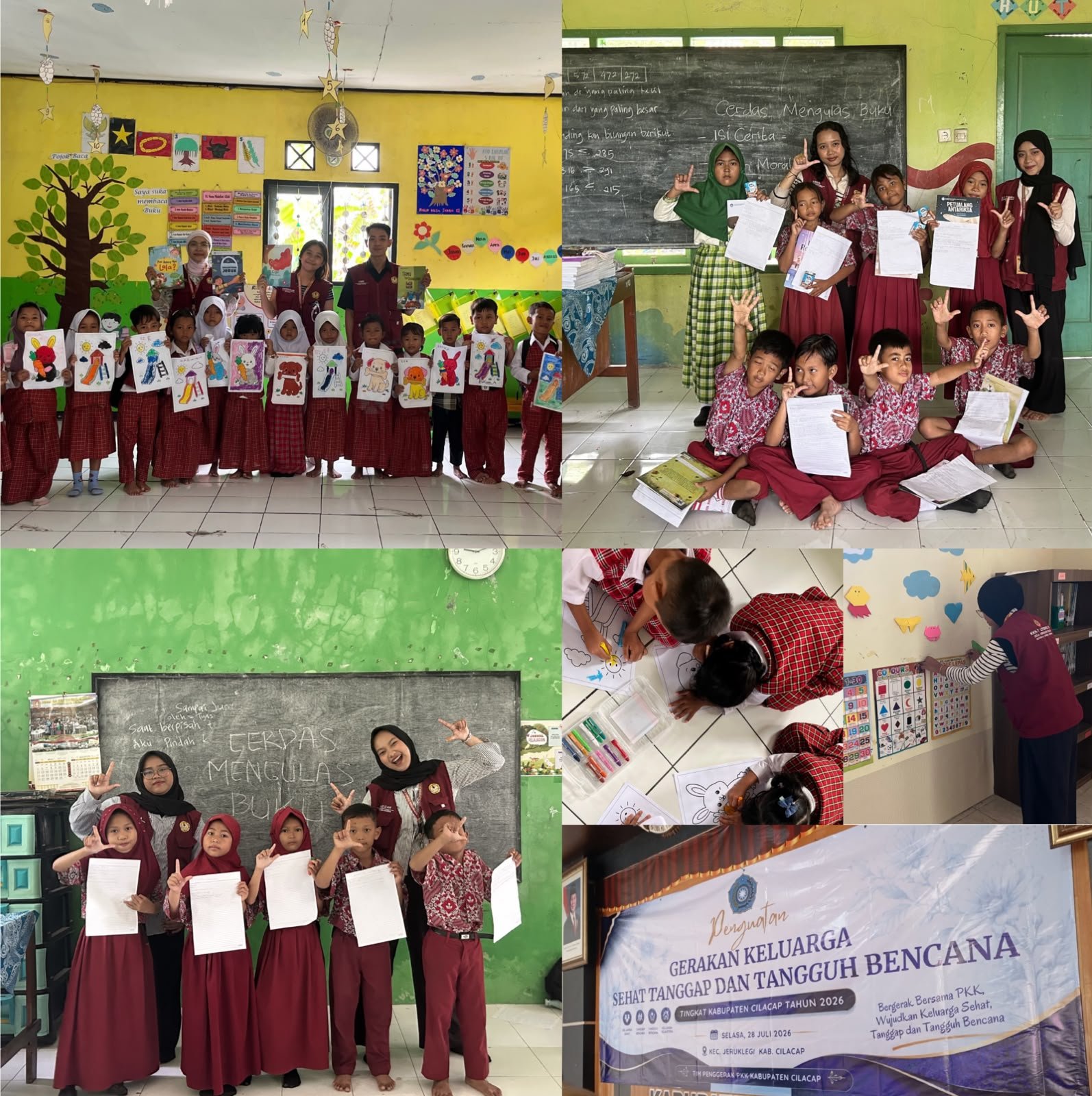 Cerdas Mengulas Buku SD Negeri Jeruklegi Kulon 05 dan Paud Nusa Indah 01 (Hari Ke-21)