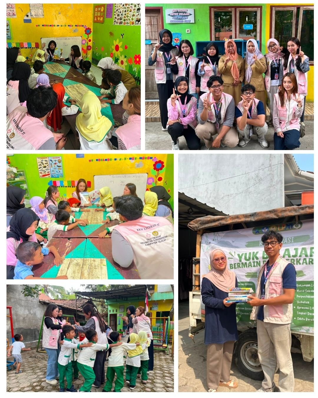Perpustakaan Keliling, Membaca Nyaring, dan Gerakan Infak Buku Perkuat Budaya Literasi di Desa Cidadap