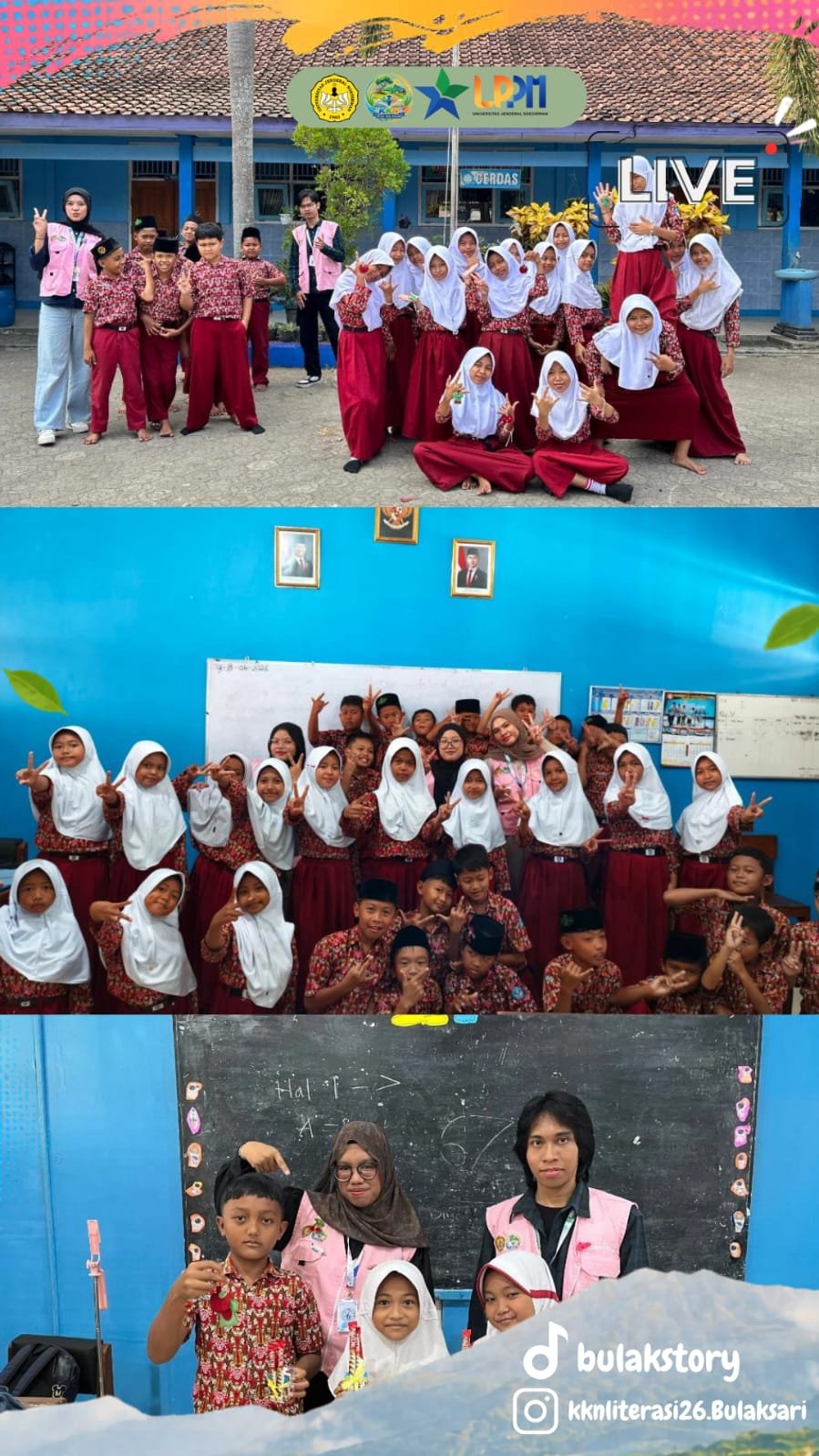 Membuat Proyek Berbasis Isi Bacaan Bersama SD Negeri 1 Bulaksari