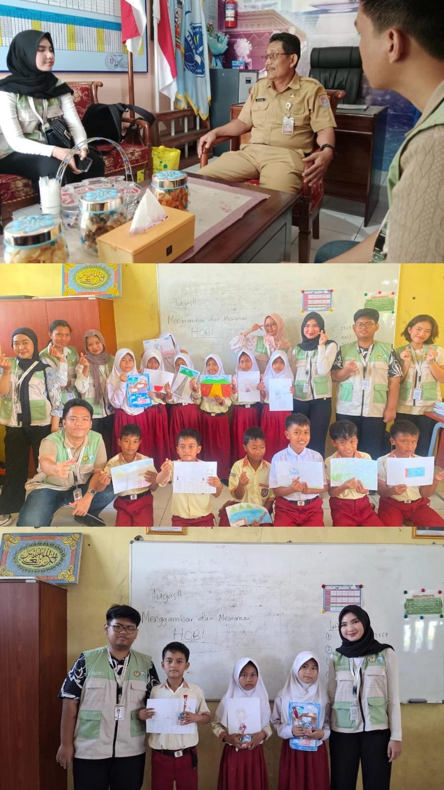 Proyek Penggambaran Hobi bersama SD Negeri Cilopadang 01