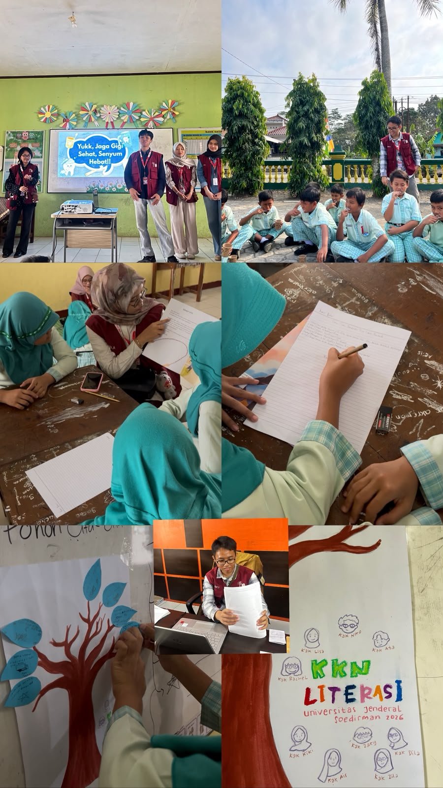 Pelaksanaan Program Kerja Menulis Cerita dan Membuat Proyek Berbasis Buku Bacaan di SD Negeri 1 Mernek
