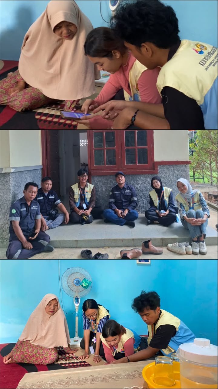Pembuatan NIB, QRIS, dan Google Maps bagi UMKM Desa dan Pembahasan Rocket Stove dengan PT Timah