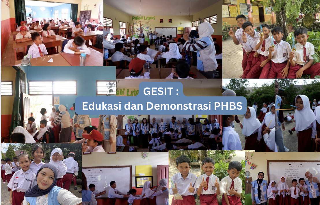GESIT : Edukasi dan Demonstrasi PHBS di SDN 4 Gantung