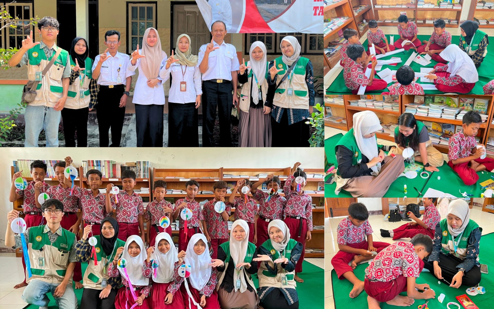 Kegiatan Membuat Proyek Berbasis Isi Buku Bacaan Bersama Siswa Kelas 5 dan 6 di SD Negeri Bantarsari 03