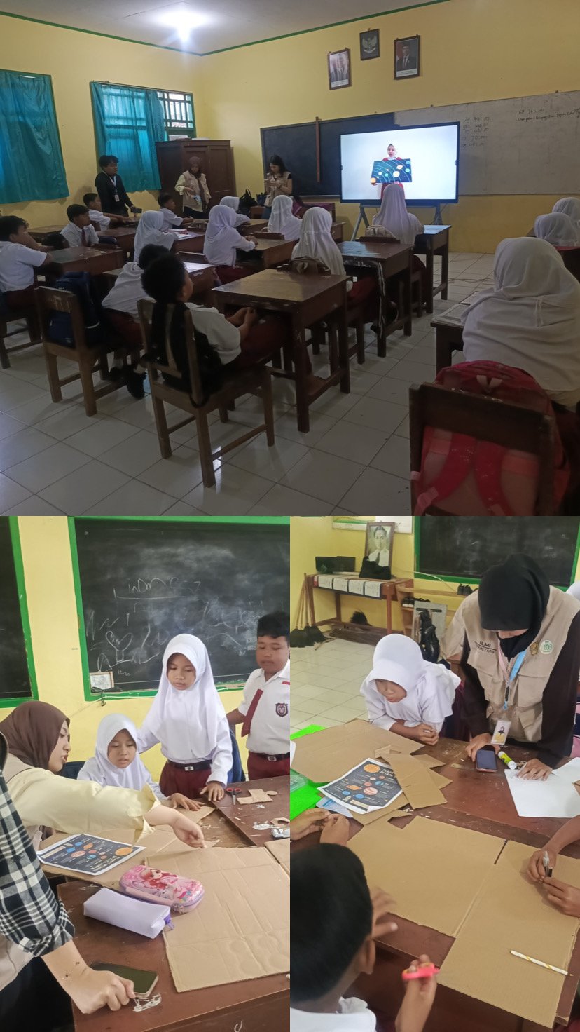 Kelompok 48 KKN Literasi Hadirkan Pembelajaran Kreatif melalui Cerdas Mengulas Buku dan Projek Tata Surya di SD Negeri 1 Sudagaran