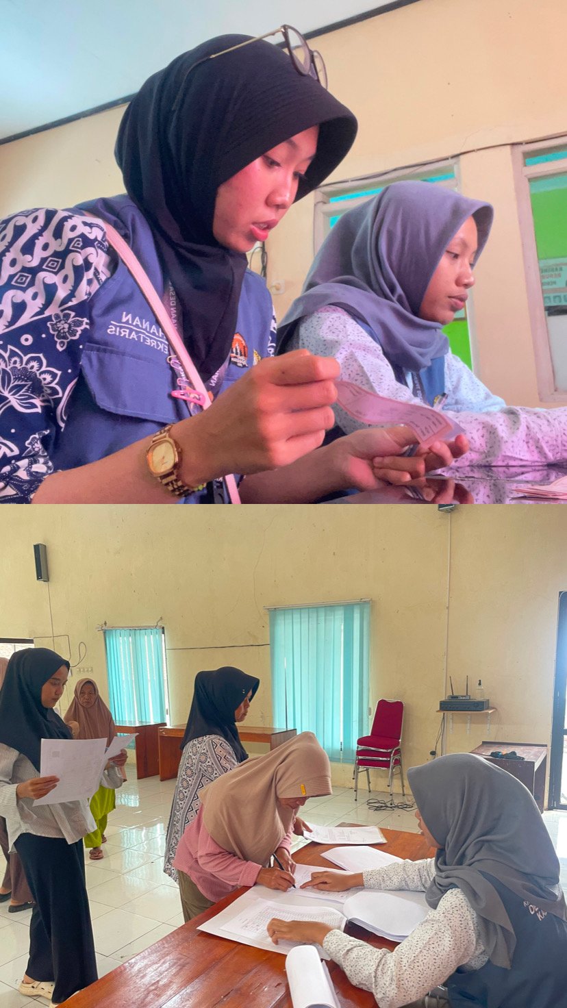 Membantu Pelayanan di Kantor Desa