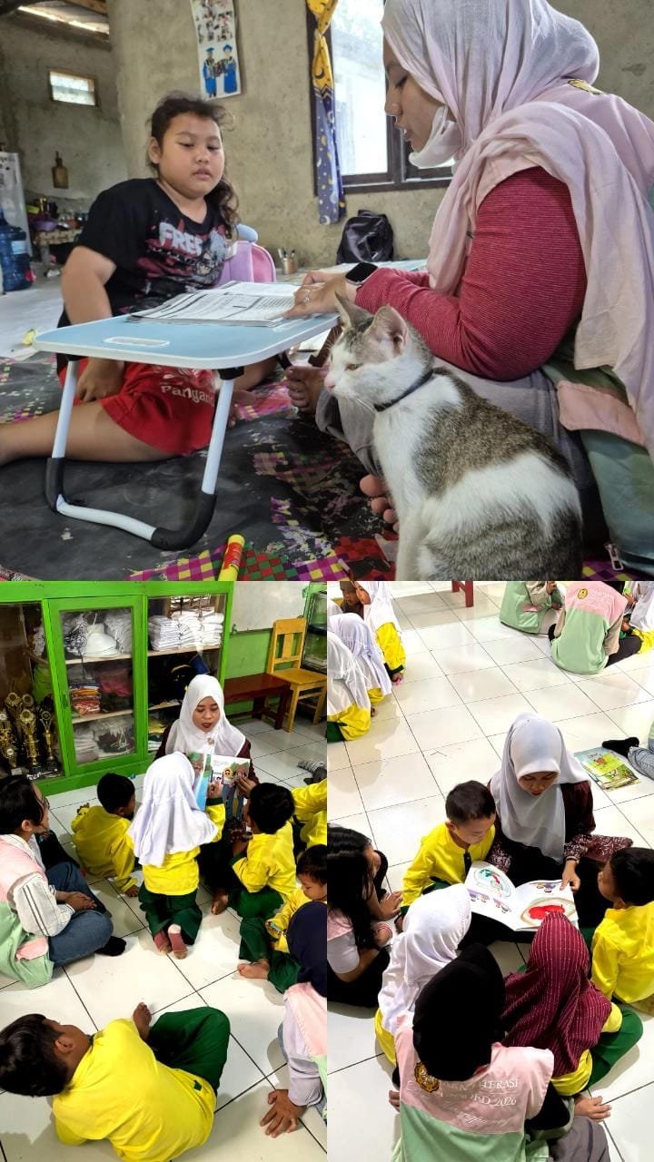 Hari Ke-21: Pelaksanaan Membaca Nyaring Sesi 5 dan Pendampingan Bimbingan Belajar Anak